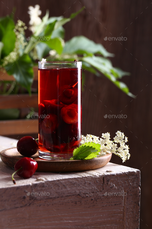Lemonade Cherry Juice Stock Photo by Dream79 PhotoDune